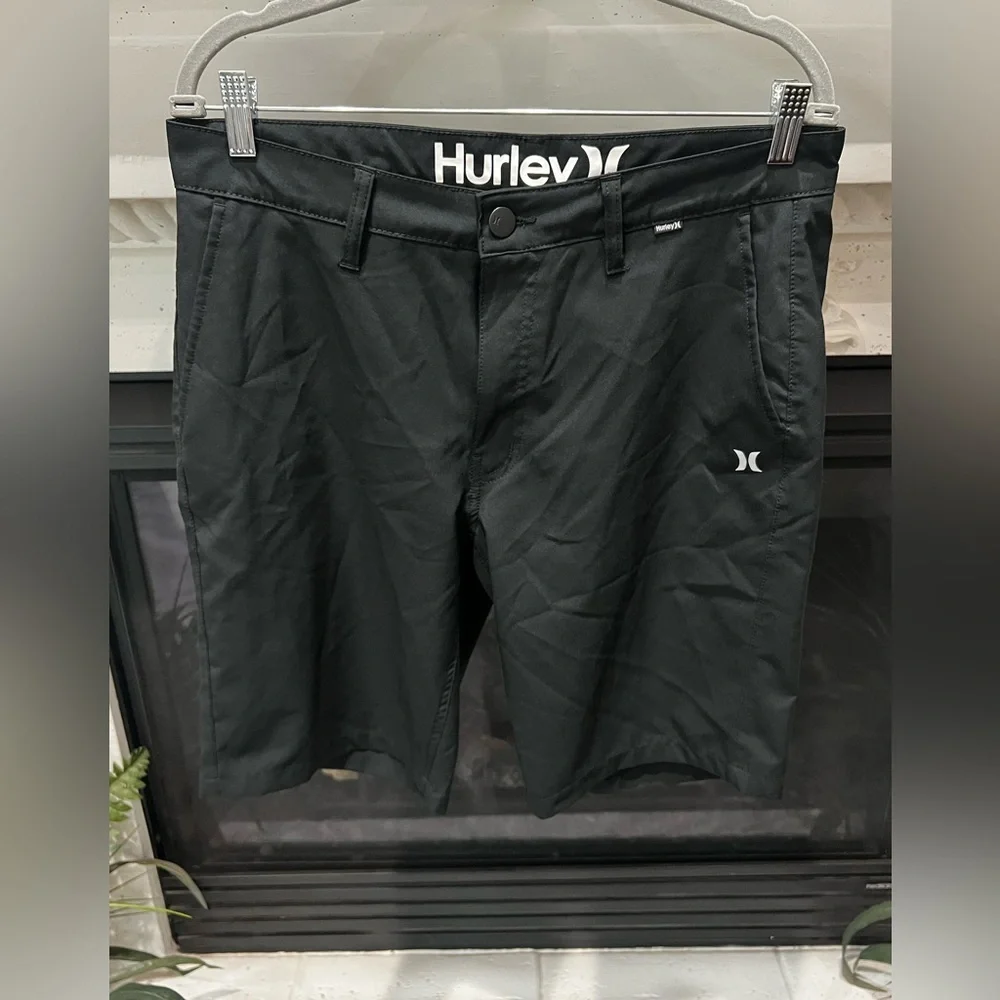 Hurley Men's Black Hybrid Shorts